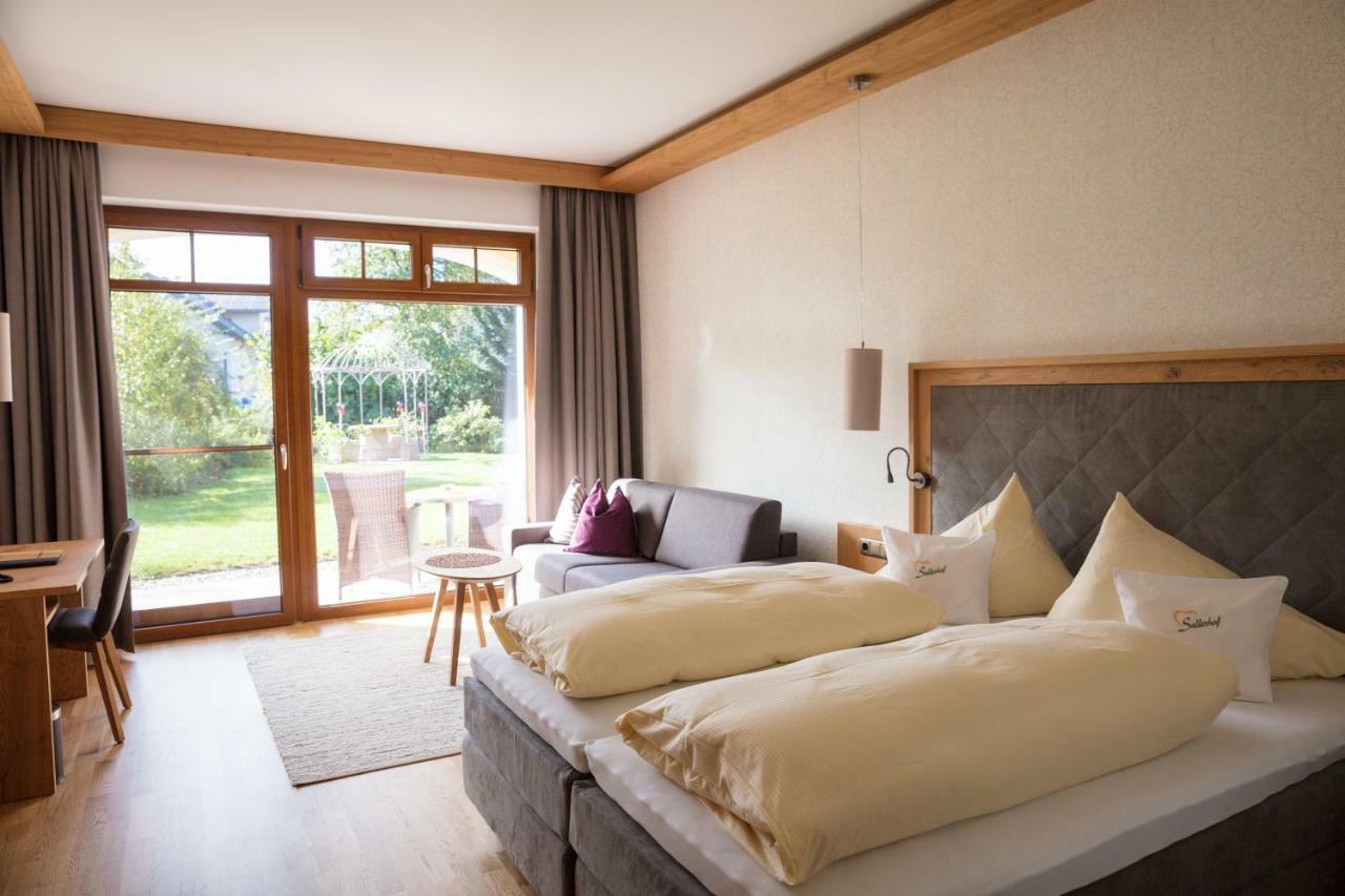 Garten - Hotel Sallerhof Grödig Εξωτερικό φωτογραφία